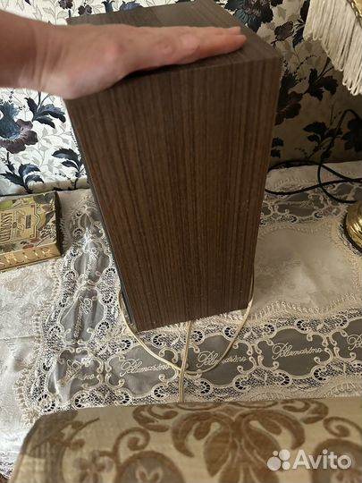 Акустические колонки СССР с кабелями