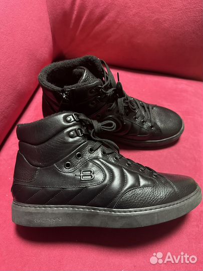 42 бу ботинки на байке Baldinini