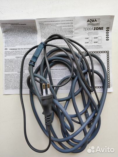 Термо шнур грелка террариум