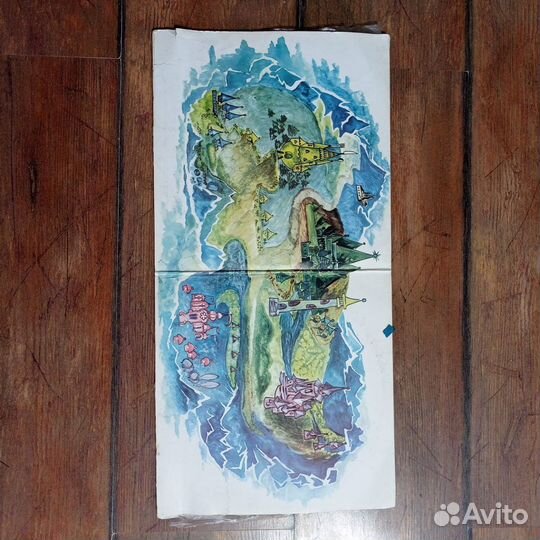 Пластинка Волшебник изумрудного города