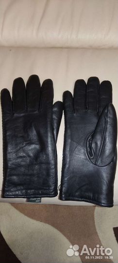 Перчатки женские кожаные 7.5