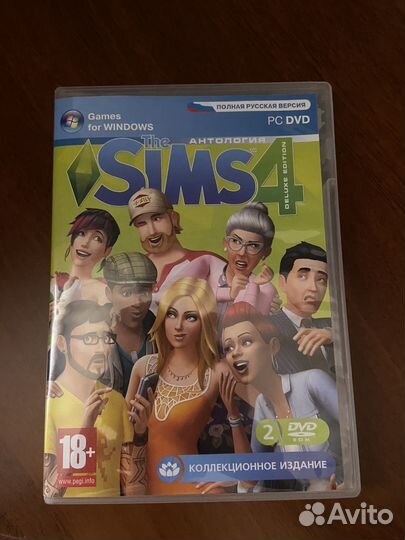 Sims 4 диск для пк