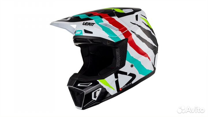 Мотошлем Leatt Moto 8.5 Helmet Kit (Tiger)