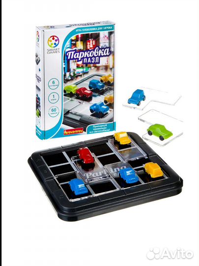 Игра пазл парковка bondibon