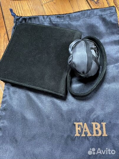 Fabi сумка черная