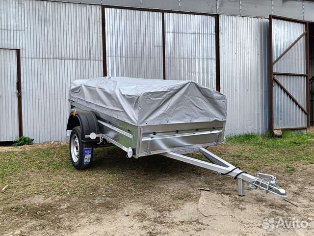 Прицеп легковой 2.5м полный комплект. Колëса, тент