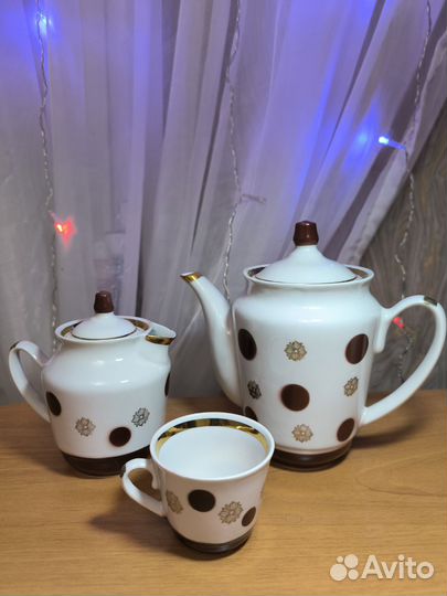 Сервиз чайный/кофейный/хрусталь
