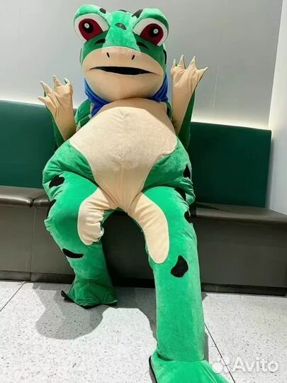 Карнавальный костюм надувная лягушка