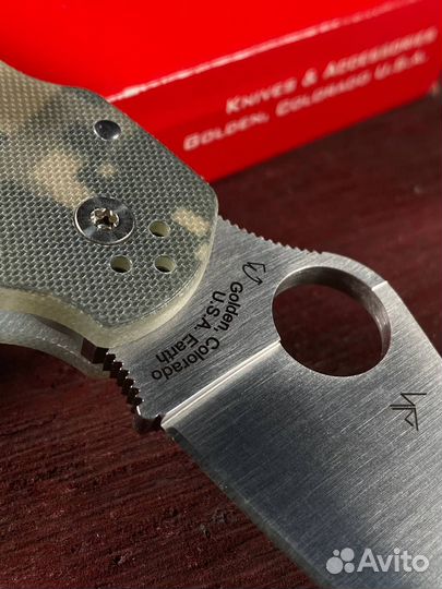 Складной нож Spyderco Paramilitary 3 P Camo