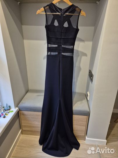 Вечернее платье в пол русалка