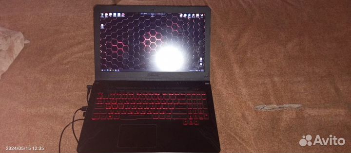 Игровой ноутбук asus Tuf Gaming FM504GM Laptop