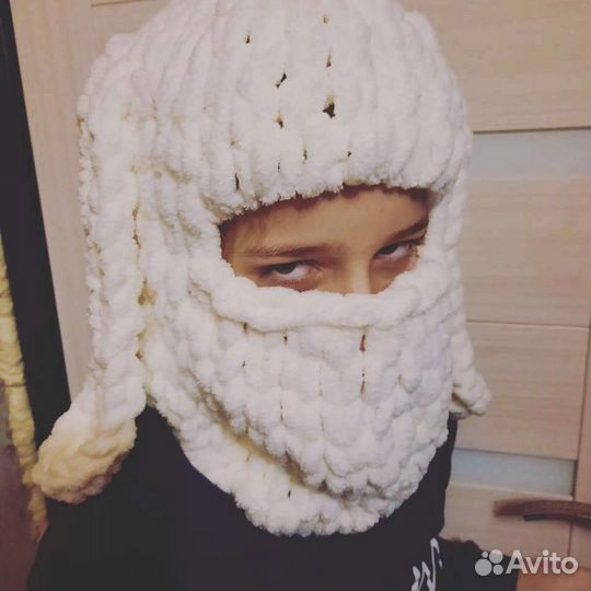 Балаклава вязаная