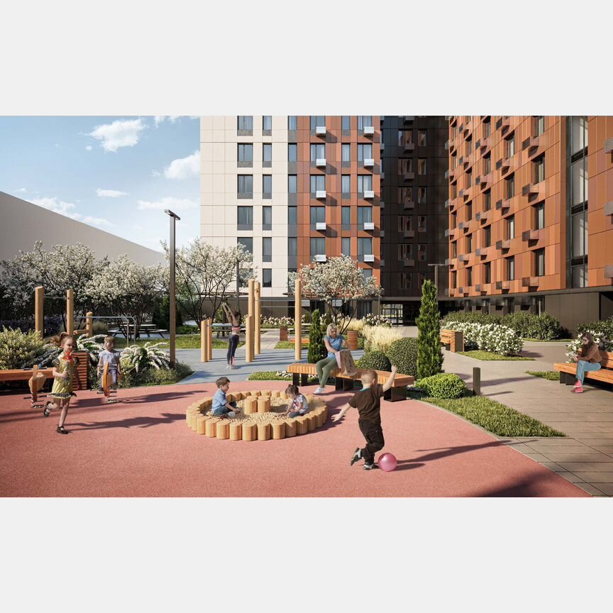 1-к. апартаменты, 41,7 м², 8/9 эт.