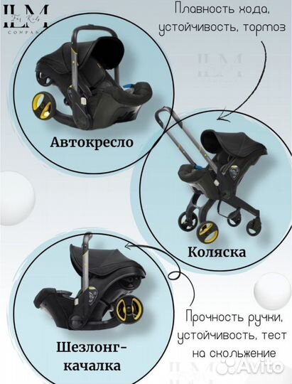 Коляска автолюлька