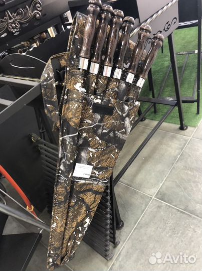 Набор шампуров в чехле