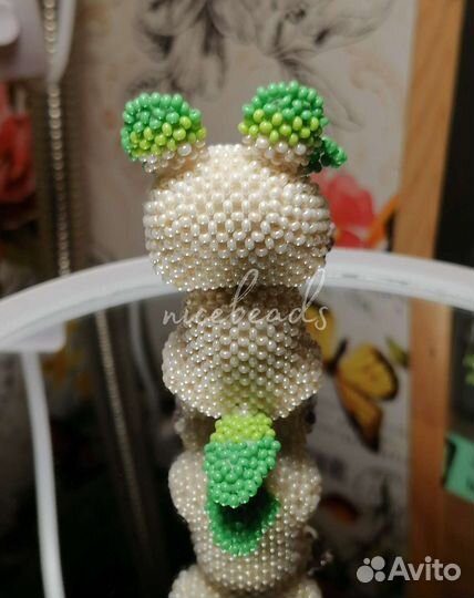 Амигуруми из бисера лесной зверек