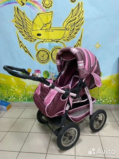 Коляска трансформер Adamex Galaxy