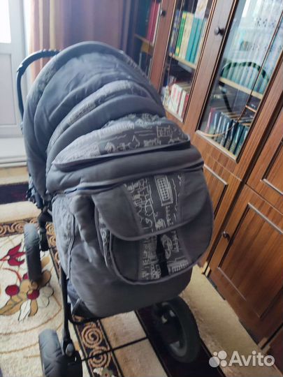 Коляска 3 в 1 стек