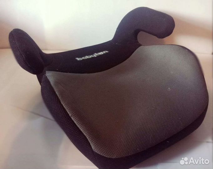 Автосидение-бустер Babyton серое