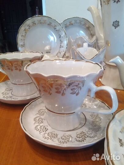 Сервиз чайный фарфор Коростень