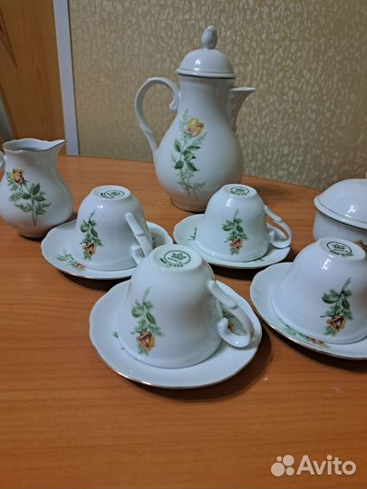 Кофейный сервиз kahla гдр