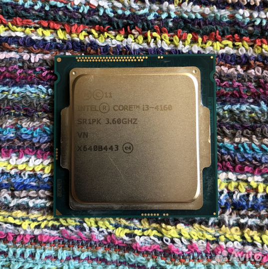 Процессор intel core i3 4160