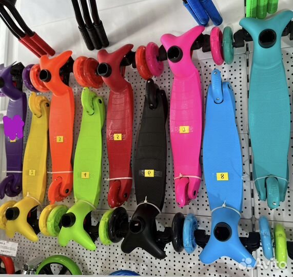 Самокат трехколесный для детей от года до 5 лет