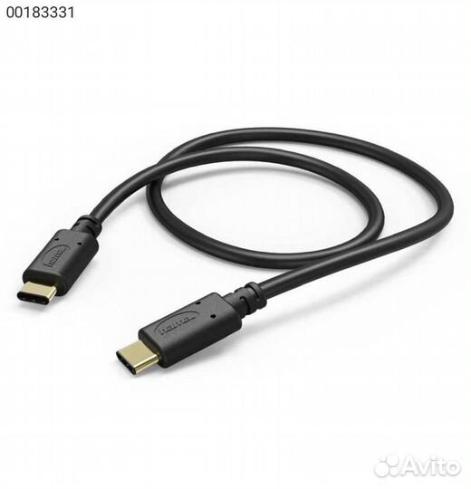 USB кабель Hama USB Type C (M) - USB Type C (M) 3