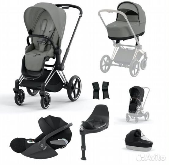 Коляска 4 в 1 Cybex Priam IV (новая, оригинал)