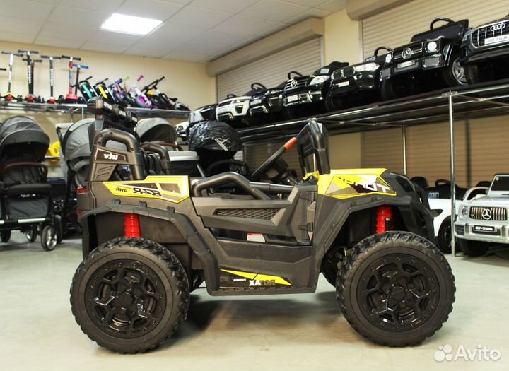 Детский электромобиль Багги 4x4 Black