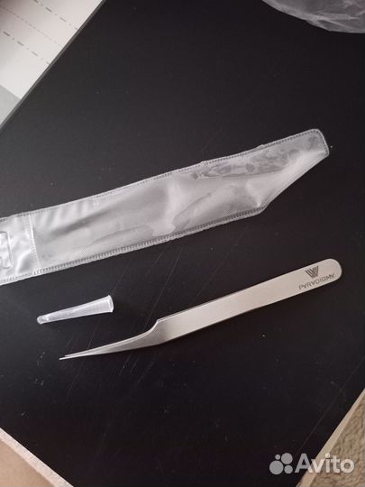 Пинцет для наращивания ресниц Paradigma