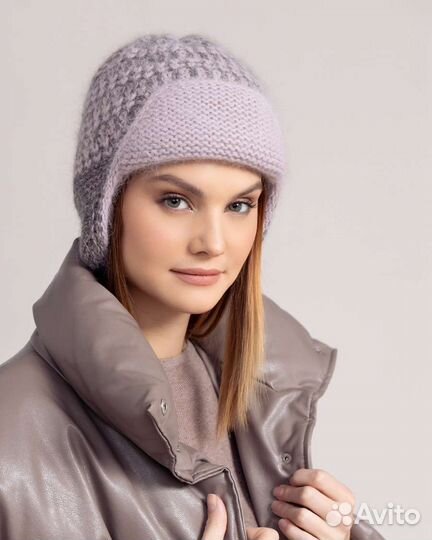 Шапка ушанка женская