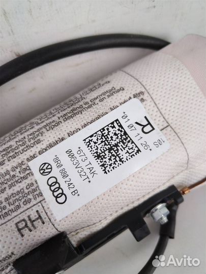 Подушка безопасности боковая (сидение) правая ауд