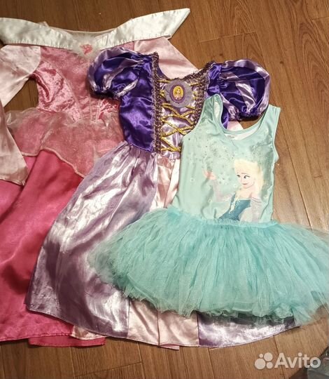 Платья принцесс Дисней пакетом