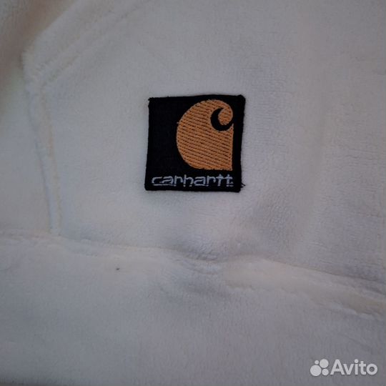 Плюшевое худи carhartt