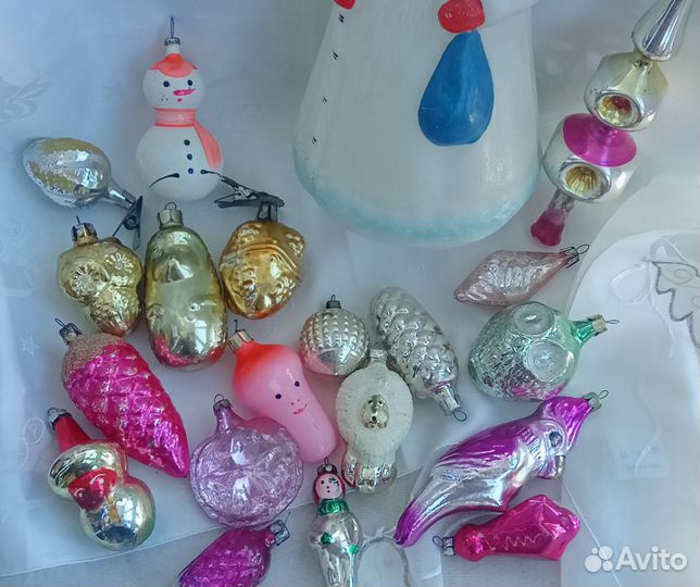 Елочные игрушки СССР