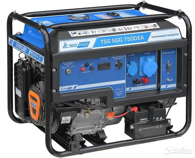 Аренда генераторов 2,5-8 кВт (переносные, бензин)