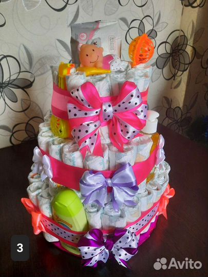 Торт из памперсов на заказ