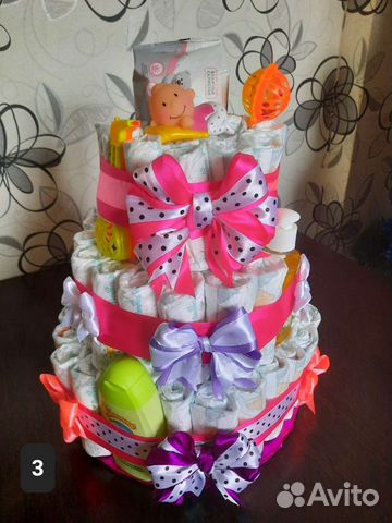 Торт из памперсов на заказ