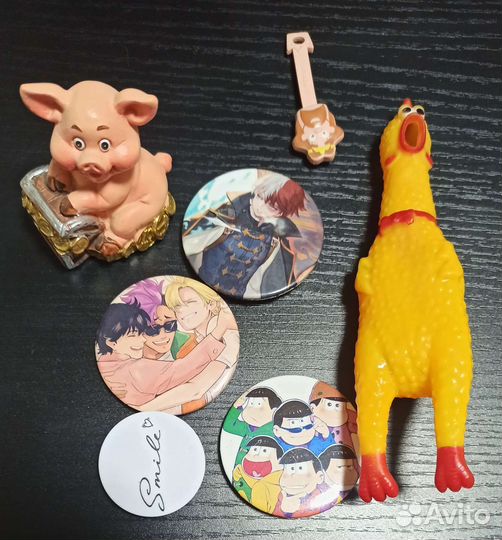 Игрушки из Киндера, My Little Pony фигурки, значки