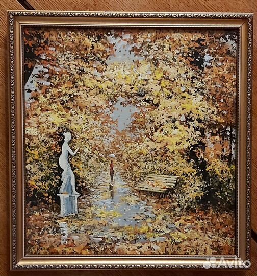 Картина маслом на холсте пейзаж