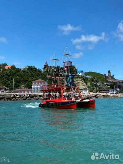 Катамаран Кайман-800, пиратский