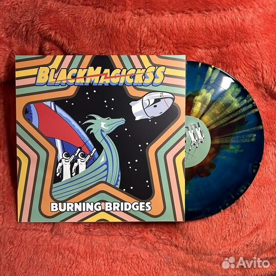 Цветной винил Black Magick SS «Burning Bridges»