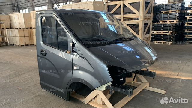 Кабине в сборе для ГАЗель Next окрашенная с обивкой дв.УМЗ-А275 EvoTech (Белый,1 сл.,под рычажное КПП,ABS) "Оригинал"