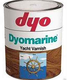 Лак для яхт Dyomarine, DYO, 0,75л