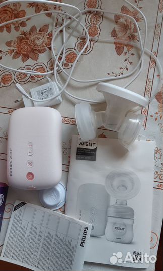 Молокоотсос Аvent электрический
