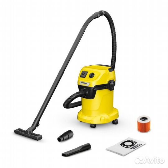 Хозяйственный пылесос karcher WD 3 P V-17/4/20
