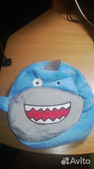 Рюкзак акула детский