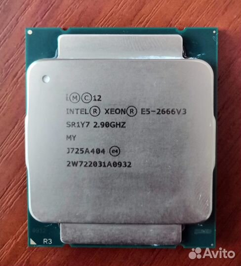 Процессор Intel Xeon e5 2666 v3