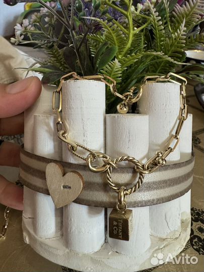 Комплект цепочка (колье) и браслет 585 италия